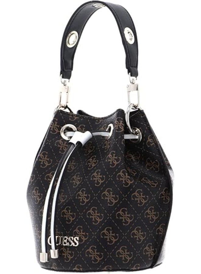 Guess Washington Mini Handbag – Black & Brown, Stylish Everyday Design - Image 2